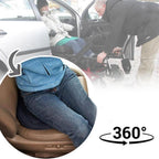 360 Degree Swivel Seat Cushion with Memory Foam, Non-Slip