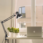 Minimalist Metal Table Lamp with Matt Finish, Five Colours