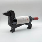 Dachshund Wine Bottle Holder in Resin, Six Colours