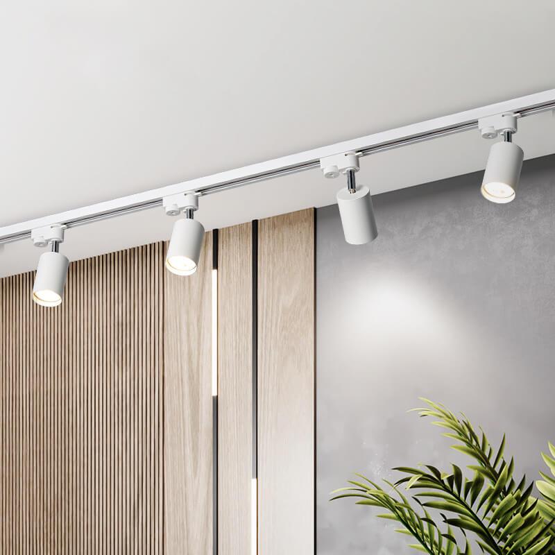Adjustable Ceiling Track Light with 3, 4 or 5 Spots