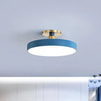 Round Nordic Acrylic Ceiling Light with Integrated LED