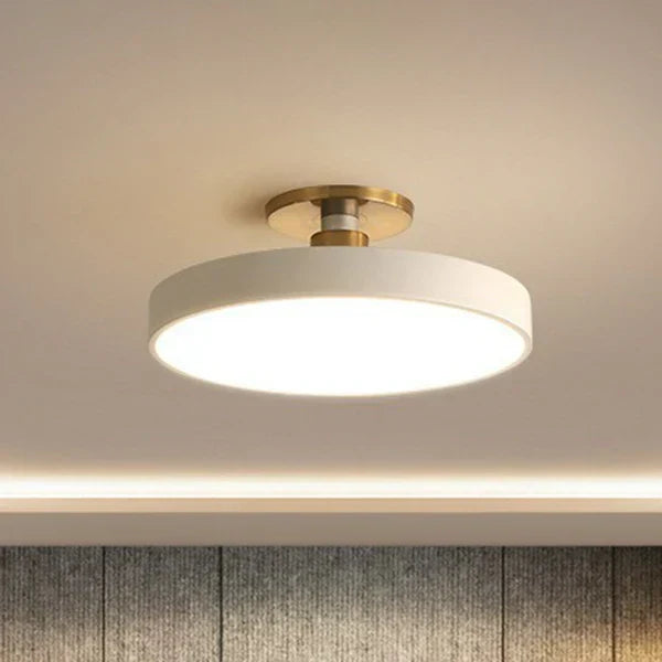 Round Acrylic LED Ceiling Light, Scandi Style, 30 to 60 cm