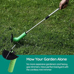 Cordless Mini Grass Trimmer for Edges and Borders