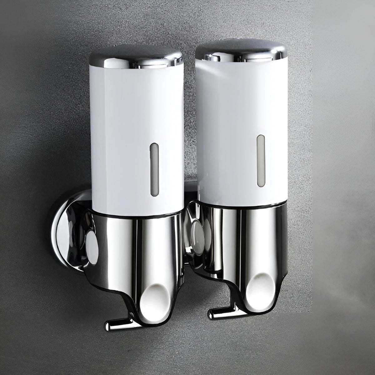Wall-Mounted Soap Dispenser 500ml, Chrome Stainless Steel