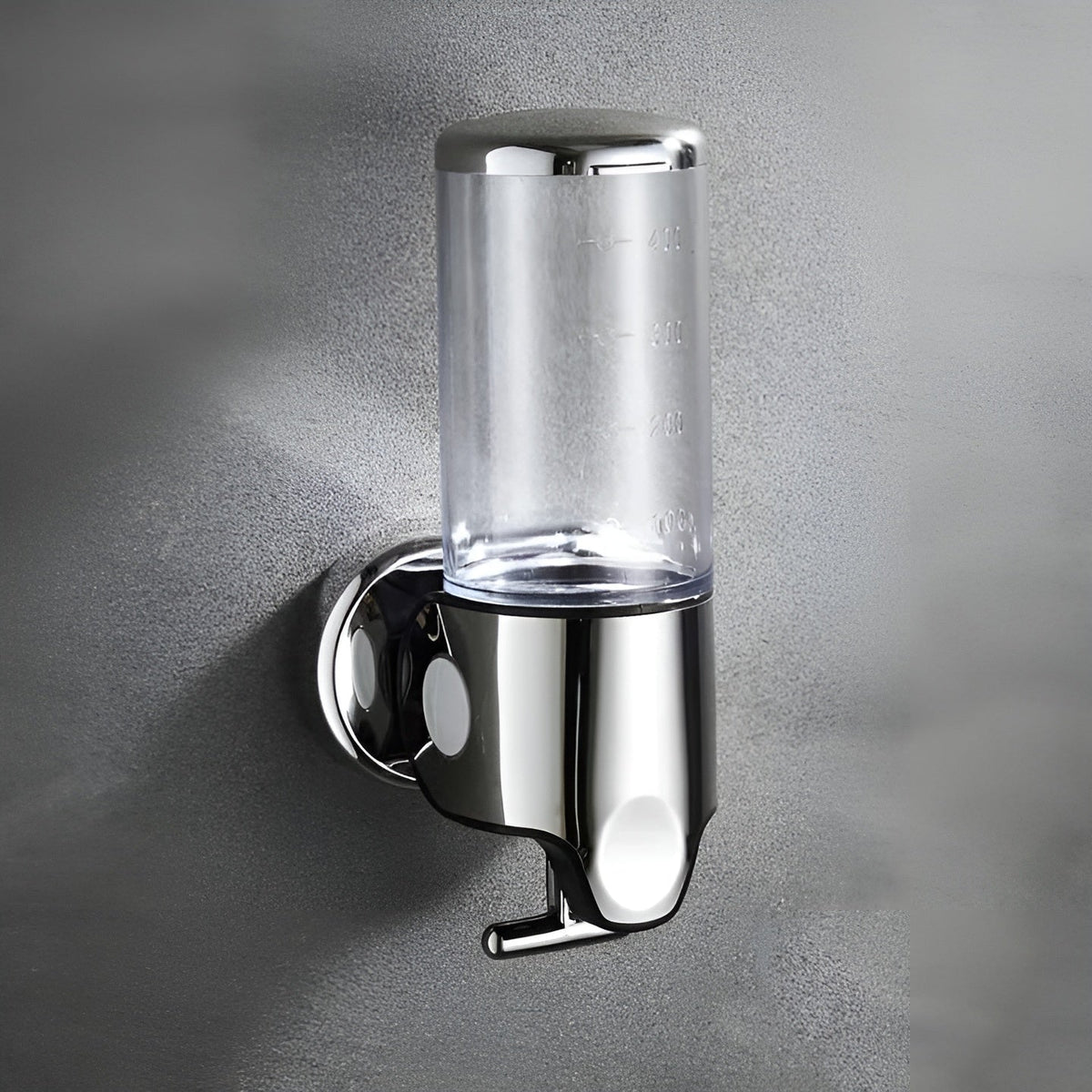 Wall-Mounted Soap Dispenser 500ml, Chrome Stainless Steel