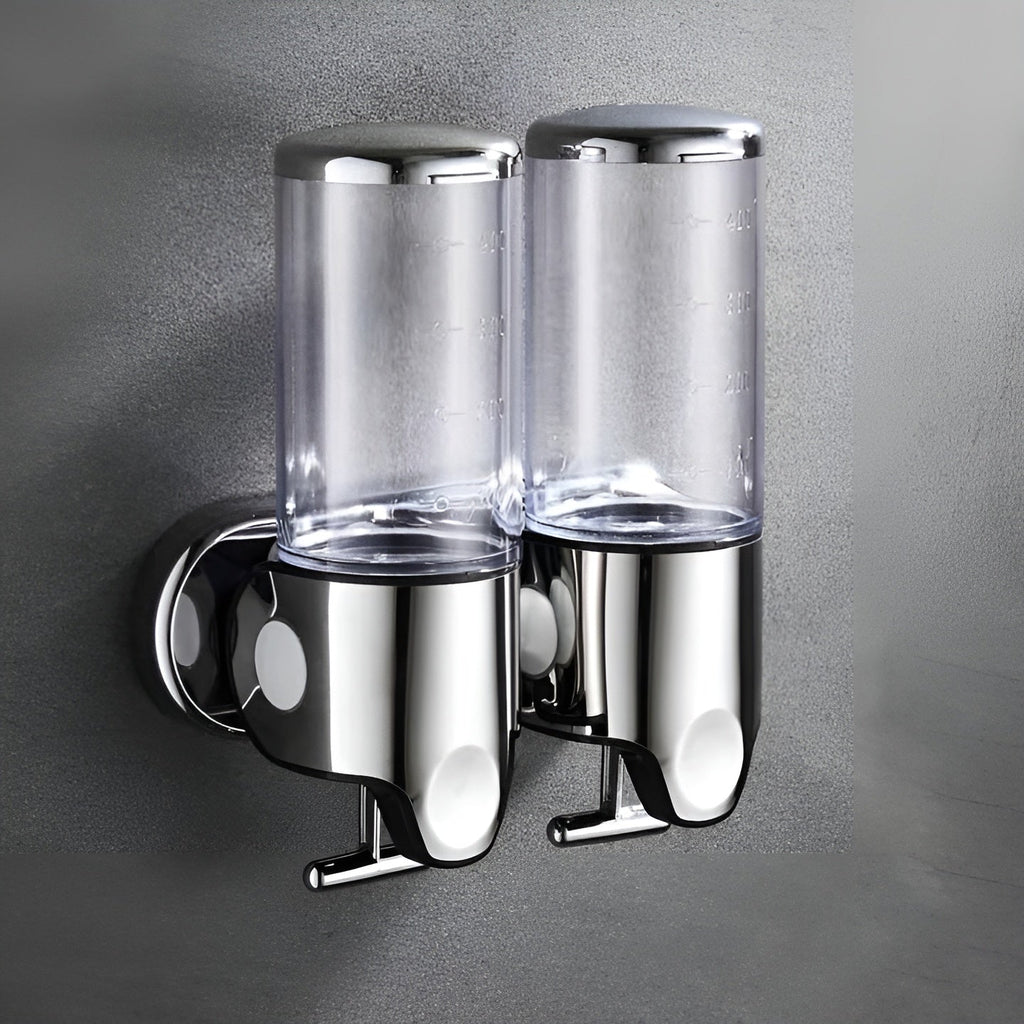 Wall-Mounted Soap Dispenser 500ml, Chrome Stainless Steel