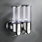 Wall-Mounted Soap Dispenser 500ml, Chrome Stainless Steel