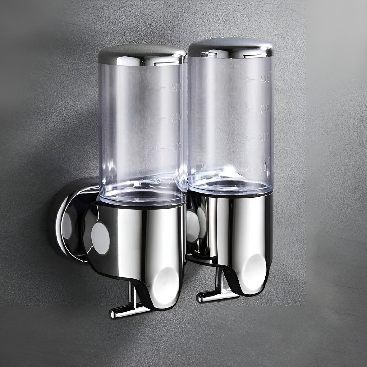 Wall-Mounted Soap Dispenser 500ml, Chrome Stainless Steel