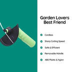 Cordless Mini Grass Trimmer for Edges and Borders