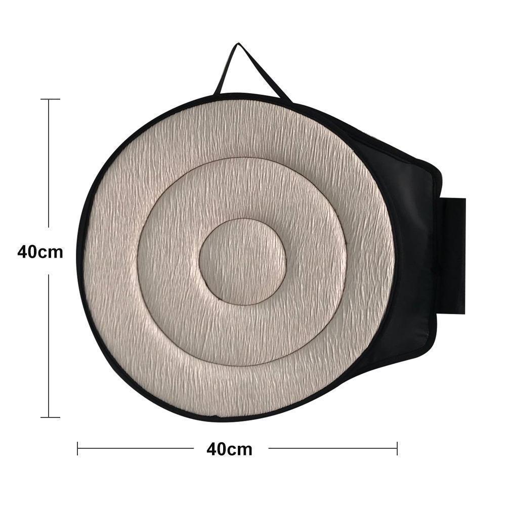 360 Degree Swivel Seat Cushion with Memory Foam, Non-Slip