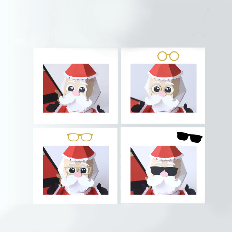 3D Pop-Up Santa Surprise Box, Novelty Christmas Card and Gift