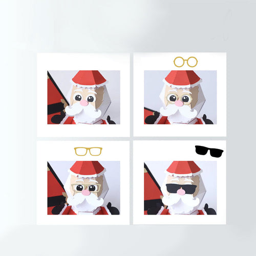 3D Pop-Up Santa Surprise Box, Novelty Christmas Card and Gift