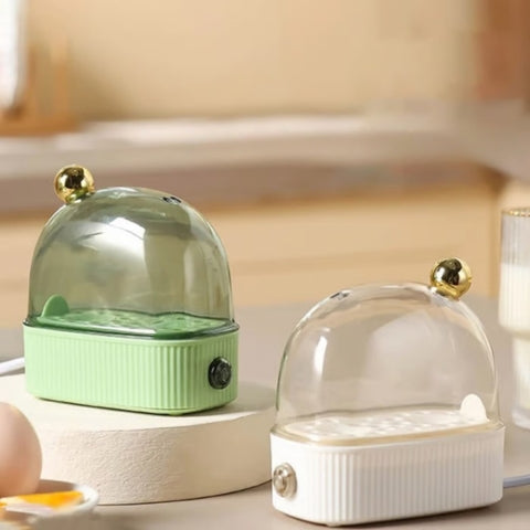 Electric Egg Boiler for 2 Eggs with Auto Shut-Off