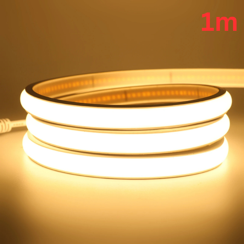 Flexible LED Neon Strip Light, 1m or 5m with Adapter