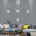 Oversized Design Wall Clock, Silent Movement, 40-130cm