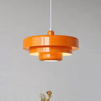 Retro Metal Pendant Light with Integrated LED, Warm White 3000K