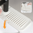 Silicone Tap Mat, Self Draining Anti Slip Sink Protector