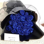 Glitter Artificial Roses, Sets of 30 or 50 for Decoration