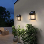 Solar Wall Light with Motion Sensor, 3 W LED, IP44
