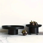 Round Raised Fruit Bowl with Stable Base