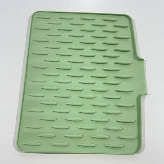 Silicone Dish Drying Mat and Heat-Resistant Worktop Protector