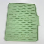 Silicone Dish Drying Mat and Heat-Resistant Worktop Protector