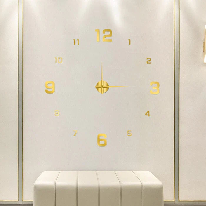 Silent Round Wall Clock, 40 to 130 cm, Quartz Movement