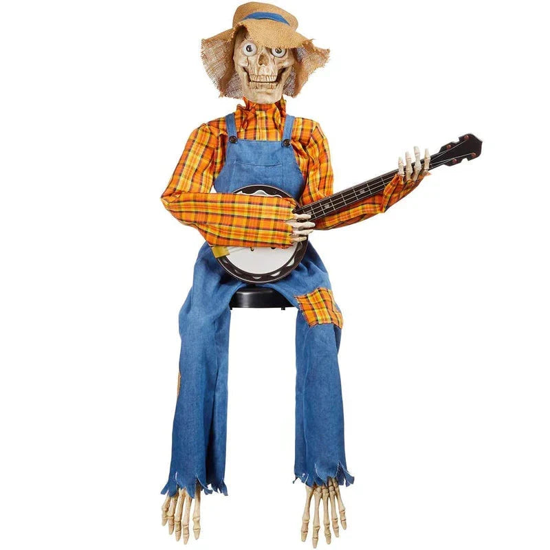 Animated Halloween Skeletons with Motion Sensor and Music