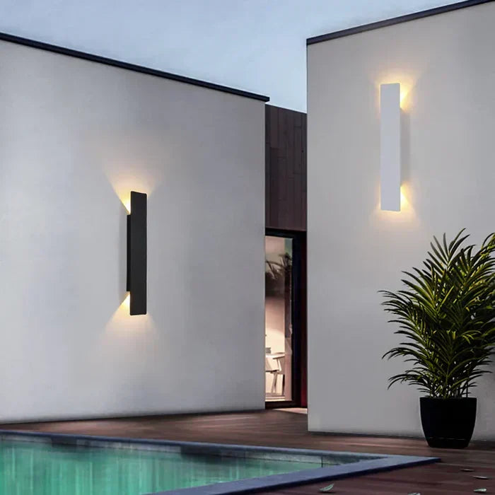 LED Outdoor Wall Light, Aluminium, IP65, 2 W or 6 W