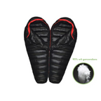 Down Winter Sleeping Bag, Ripstop Nylon, 400 to 1200 g Fill