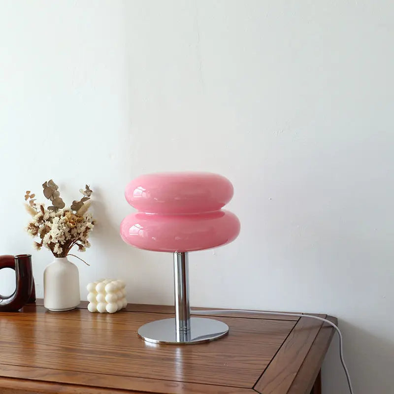 Cordless Bauhaus Table Lamp, 3-Level Dimmable Warm LED