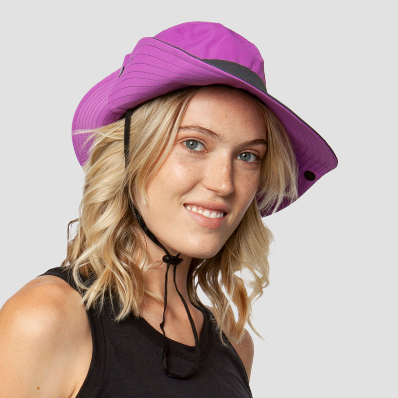 Foldable UPF50+ Sun Hat with Ponytail Opening
