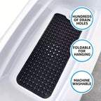 Extra-Long Non-Slip Bath Mat with Suction Cups, 101 x 40cm