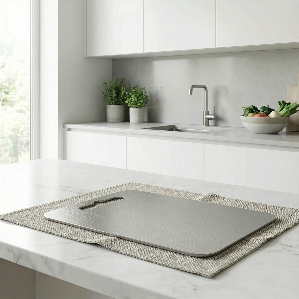 Titanium-Coated Chopping Board, Non-Porous, Three Sizes