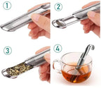Stainless Steel Tea Infuser, Set of 2, Fine Mesh for Loose Leaf