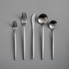 Titanium-Coated 18/10 Stainless Steel Cutlery Set, 4 to 16 Place