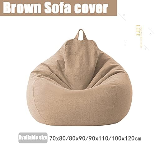 Ergonomic Bean Bag Cover, Unfilled, Washable Polyester