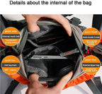 Water-Repellent Bum Bag with Two Bottle Holders, 28 cm