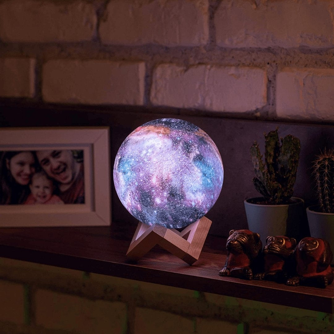 Star Projector Night Light with Touch Control, Rechargeable