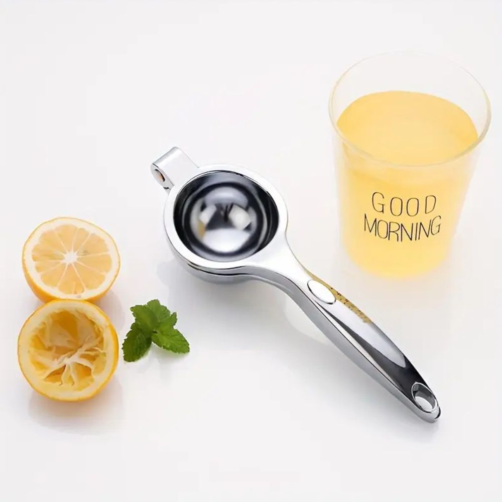 Stainless Steel Citrus Press 22cm, Manual Lemon and Lime Squeezer