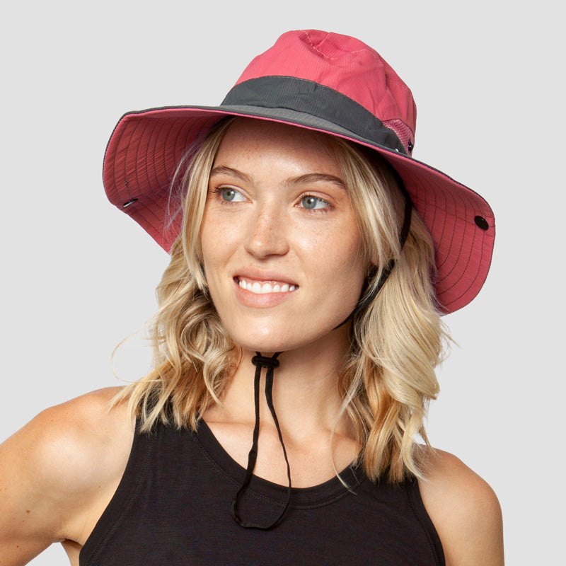 Foldable UPF50+ Sun Hat with Ponytail Opening