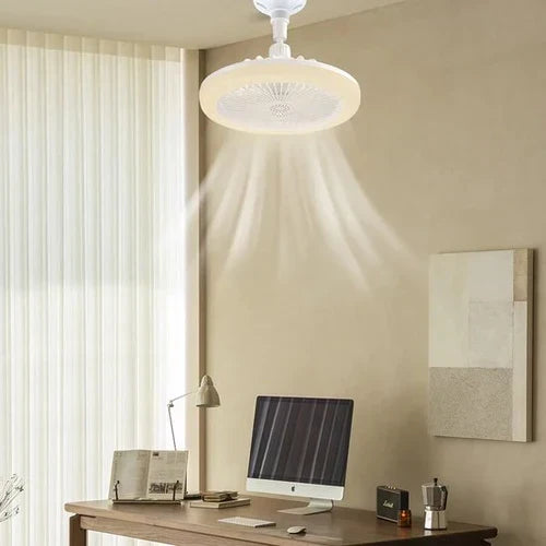 Ceiling Fan with LED Light, E27 Fit, Remote Control, 2100lm