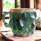 Gemstone-Effect Ceramic Mug, 200 ml, Hand Finished