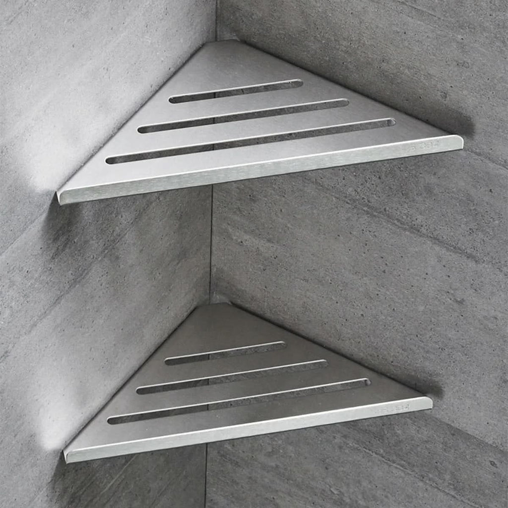 Stainless Steel Corner Shower Shelf, Wall Mounted