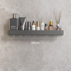 Bathroom Wall Shelf with Towel Rail, 30 to 60 cm