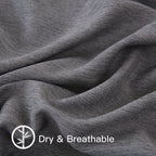 Bamboo Fibre Fitted Sheet, Breathable and Cooling, 90x200