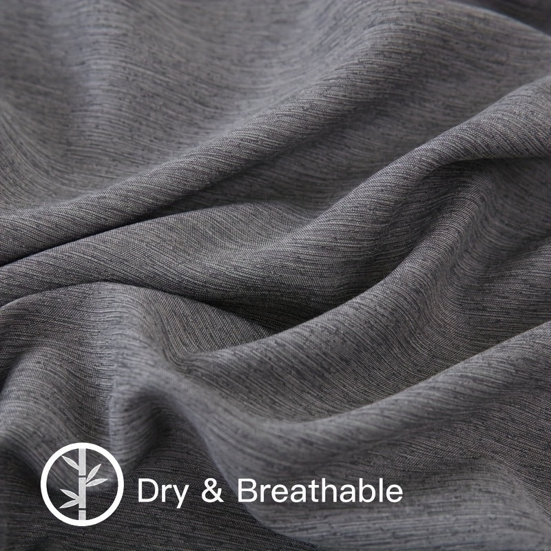 Bamboo Fibre Fitted Sheet, Breathable and Cooling, 90x200