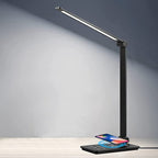 LED Desk Lamp with Wireless Charging, Touch Dimmer and Timer