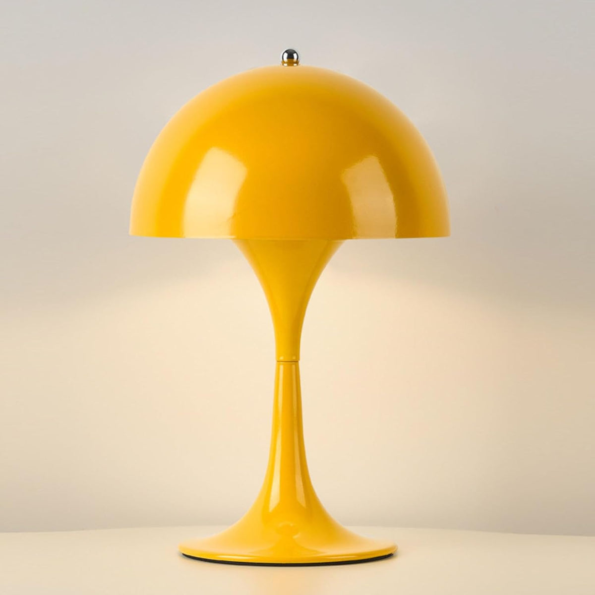 Cordless LED Table Lamp in Metal and Glass, Warm White