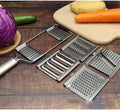 Stainless Steel Grater Set of 4 with Ergonomic Handle